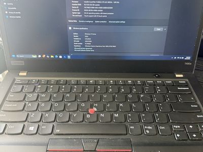 Lenovo ThinkPad T490s - Touchscreen - i7