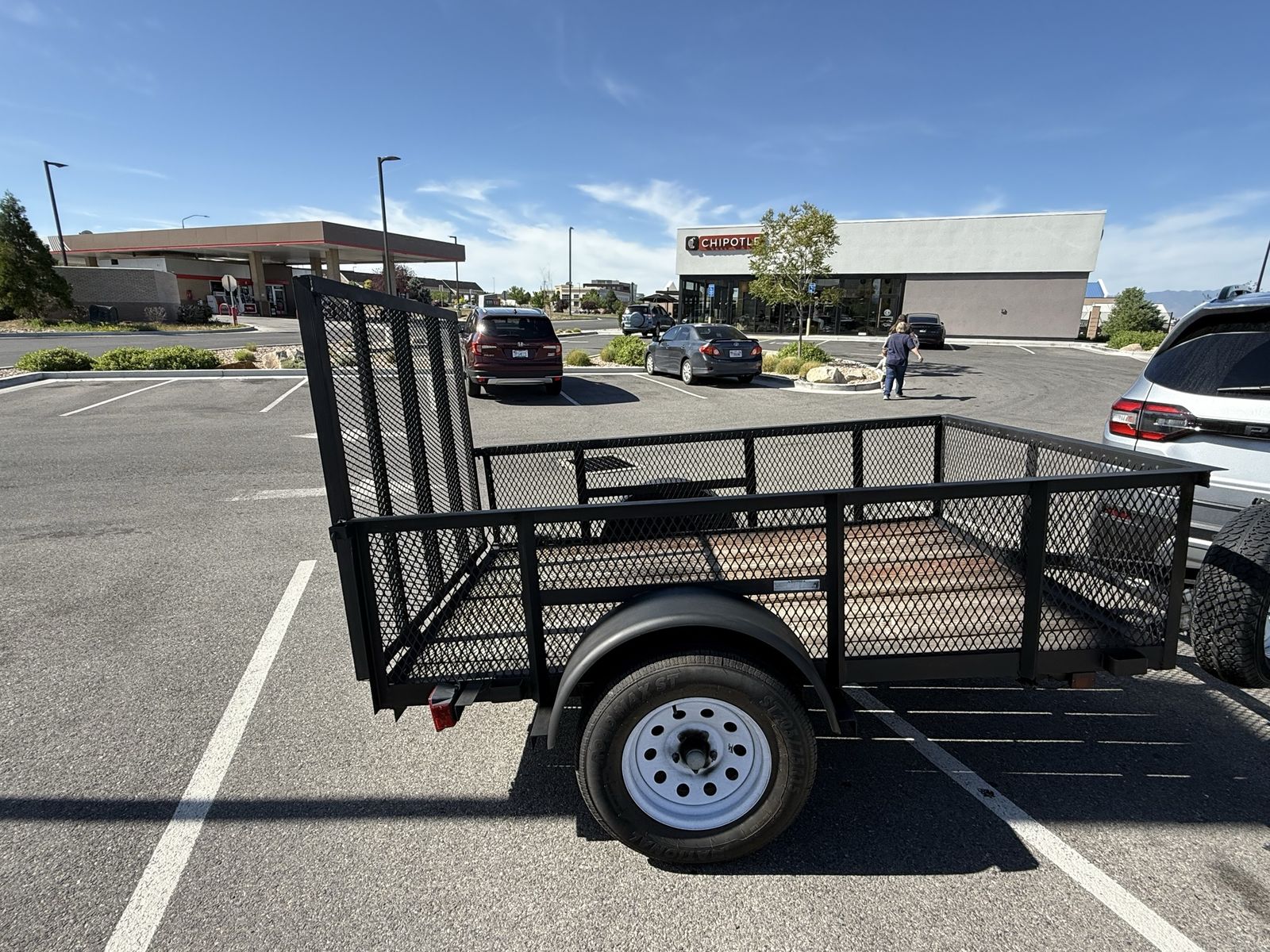 2013 Utility Trailer Mesh High Wall