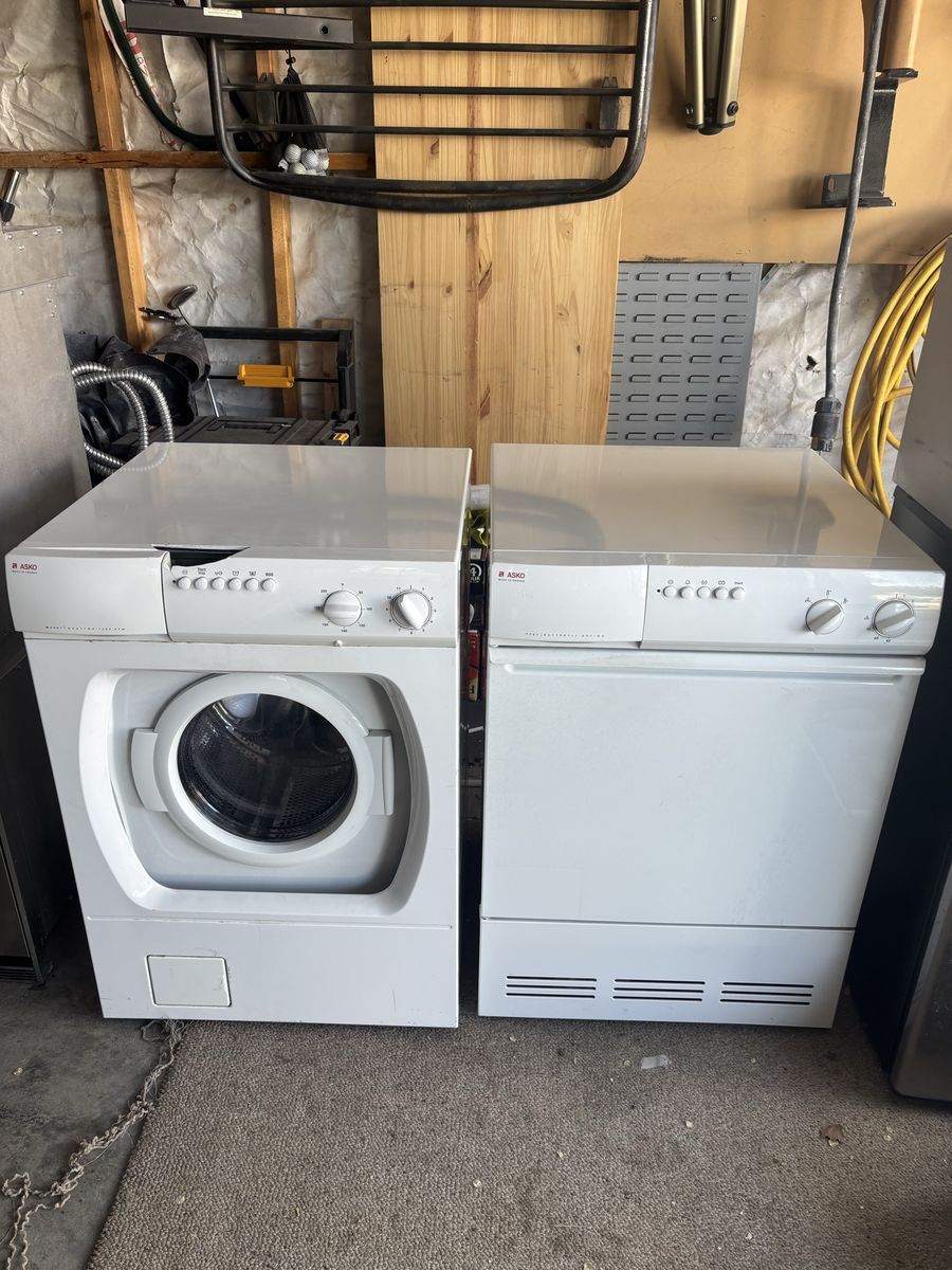 Asko washer/dryer