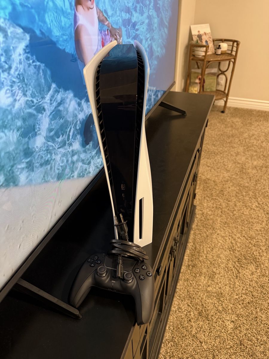Sony PlayStation 5 Console Disc Edition with Black Controller