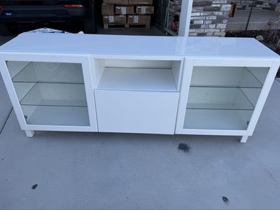 White TV Stand
