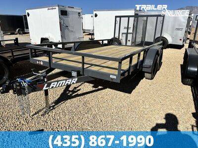 7x16 Lamar UC Utility Trailer - 7K GVWR