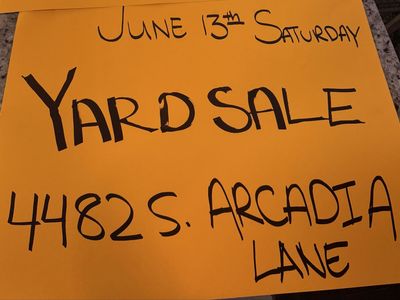 Garage Sale