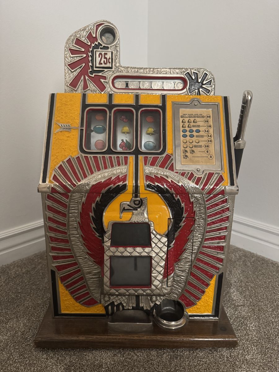 Mills "War Eagle"  early 1930's &  1940s Mills Golden Nugget