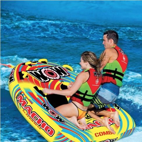 WOW Watersports Macho Combo 2 Towable - 2 Person (Retail: $249.00)