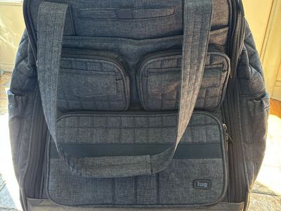 Lug NWT puddle jumper wheelie Navy suitcase