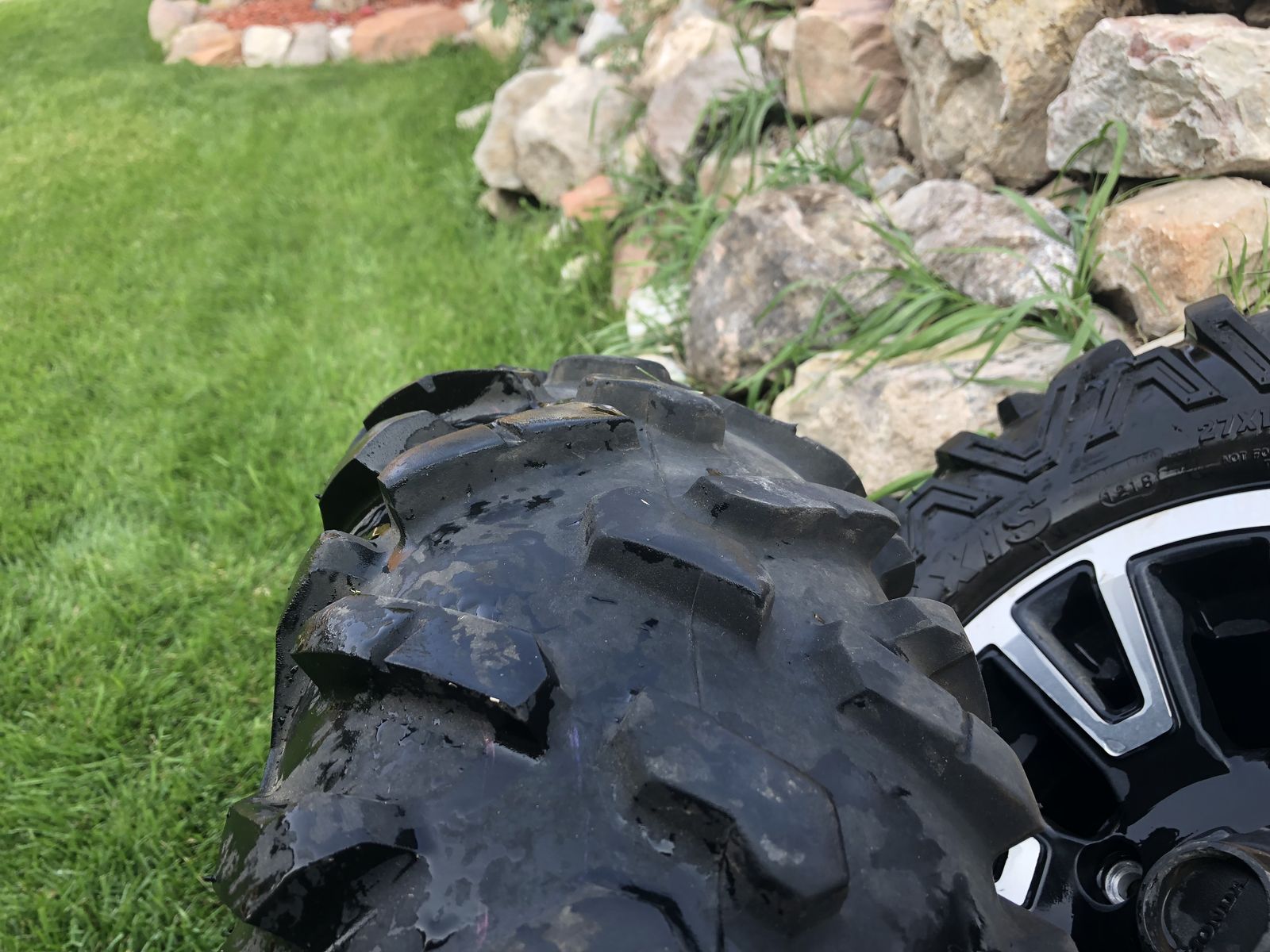 Honda Pioneer takeoff wheels and tires