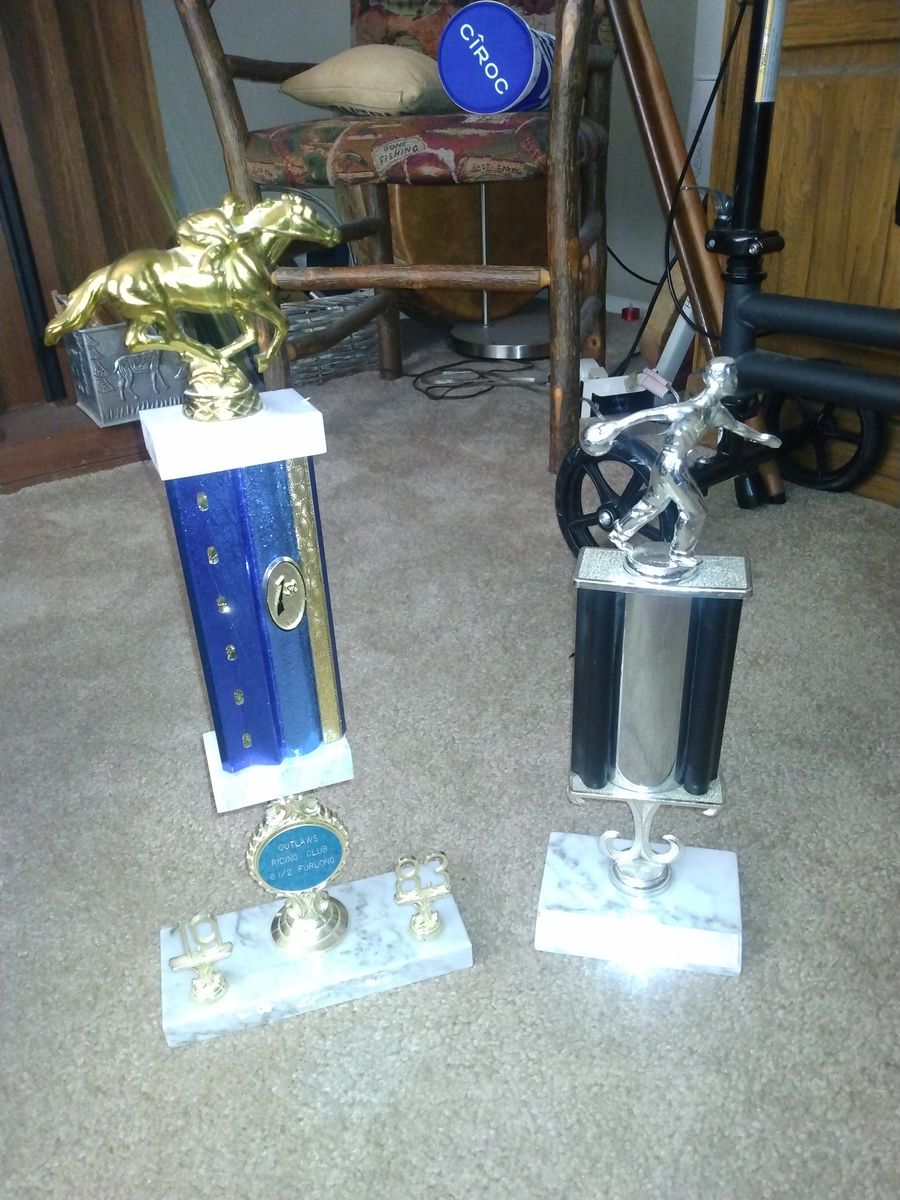 Older metal trophies