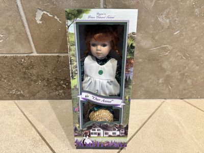 New Anne of Green Gables Porcelain Doll From Prince Edward Island