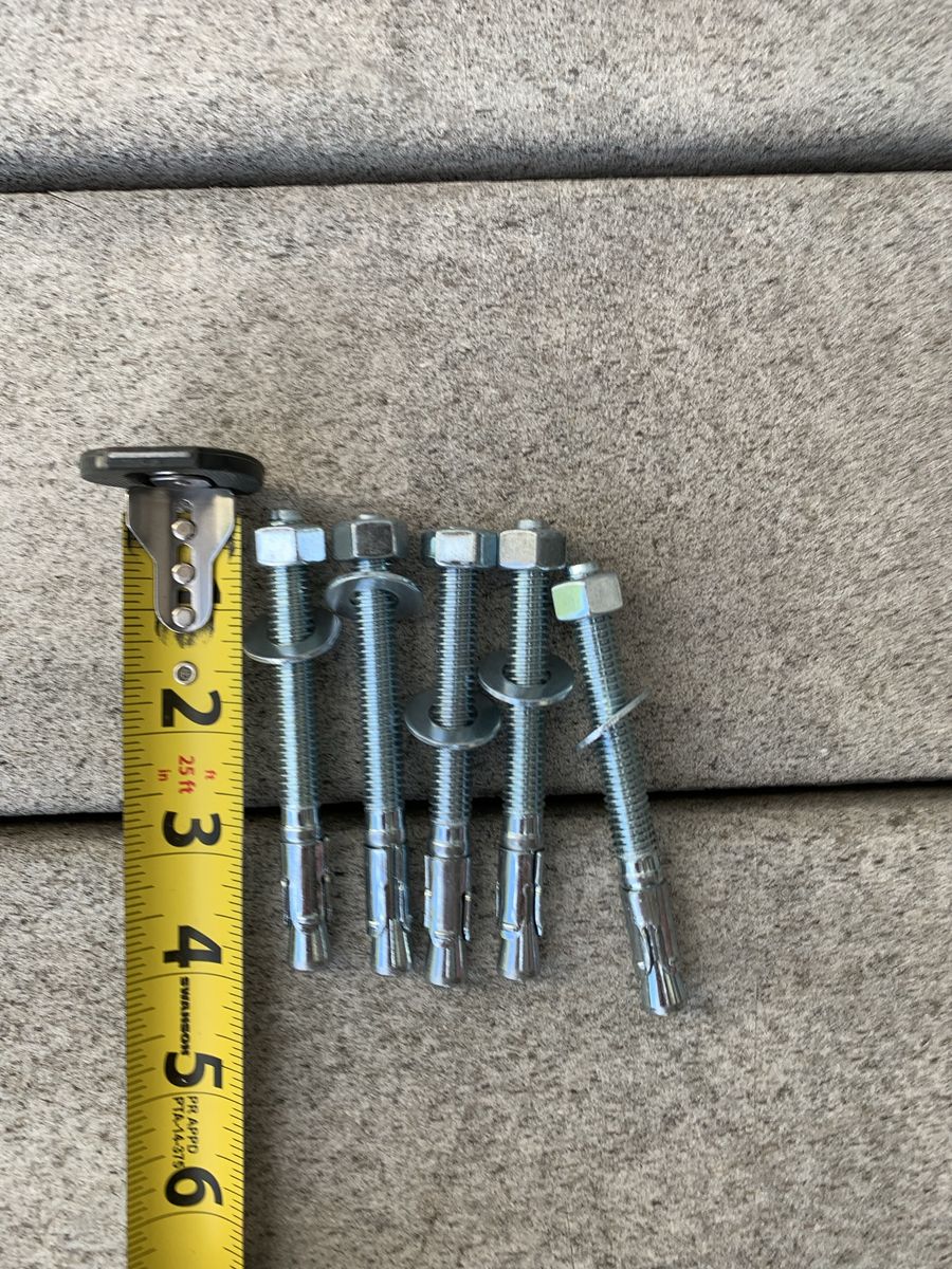 Wedge anchors
