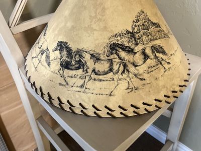 Two Lampshades In Excellent Condition