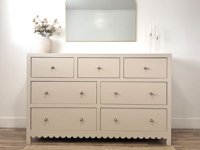 Beautiful Scalloped Dresser