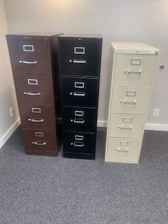 Free (3) File Cabinets