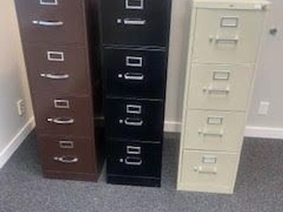 Free (3) File Cabinets