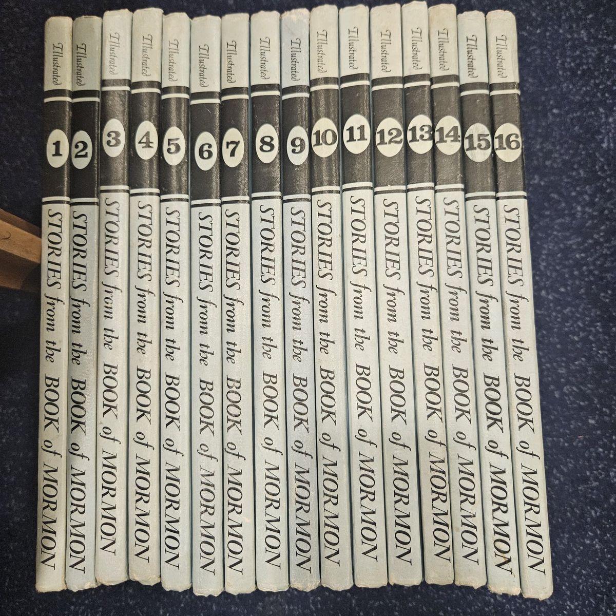 Complete 16-Volume Set: Illustrated Stories from the Book of Mormon