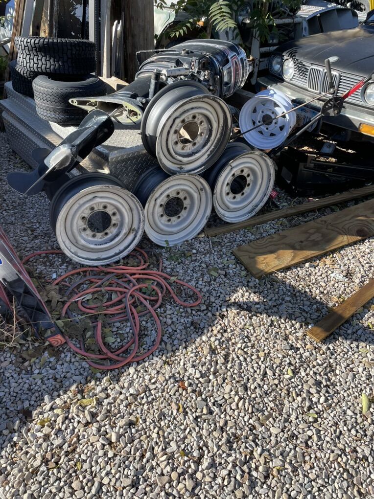 16 Inch Steel 3/4 Ton 60 S Thru Early 90 S