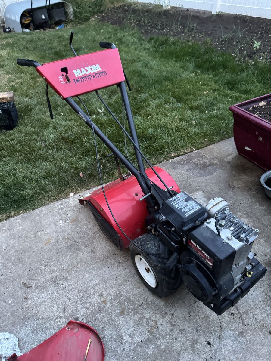 Rear time tiller rental