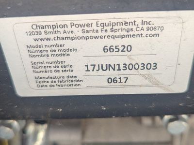 Champion Power Equipment 66520 2-inch Gas-Powered Water Transfer Pump - Used