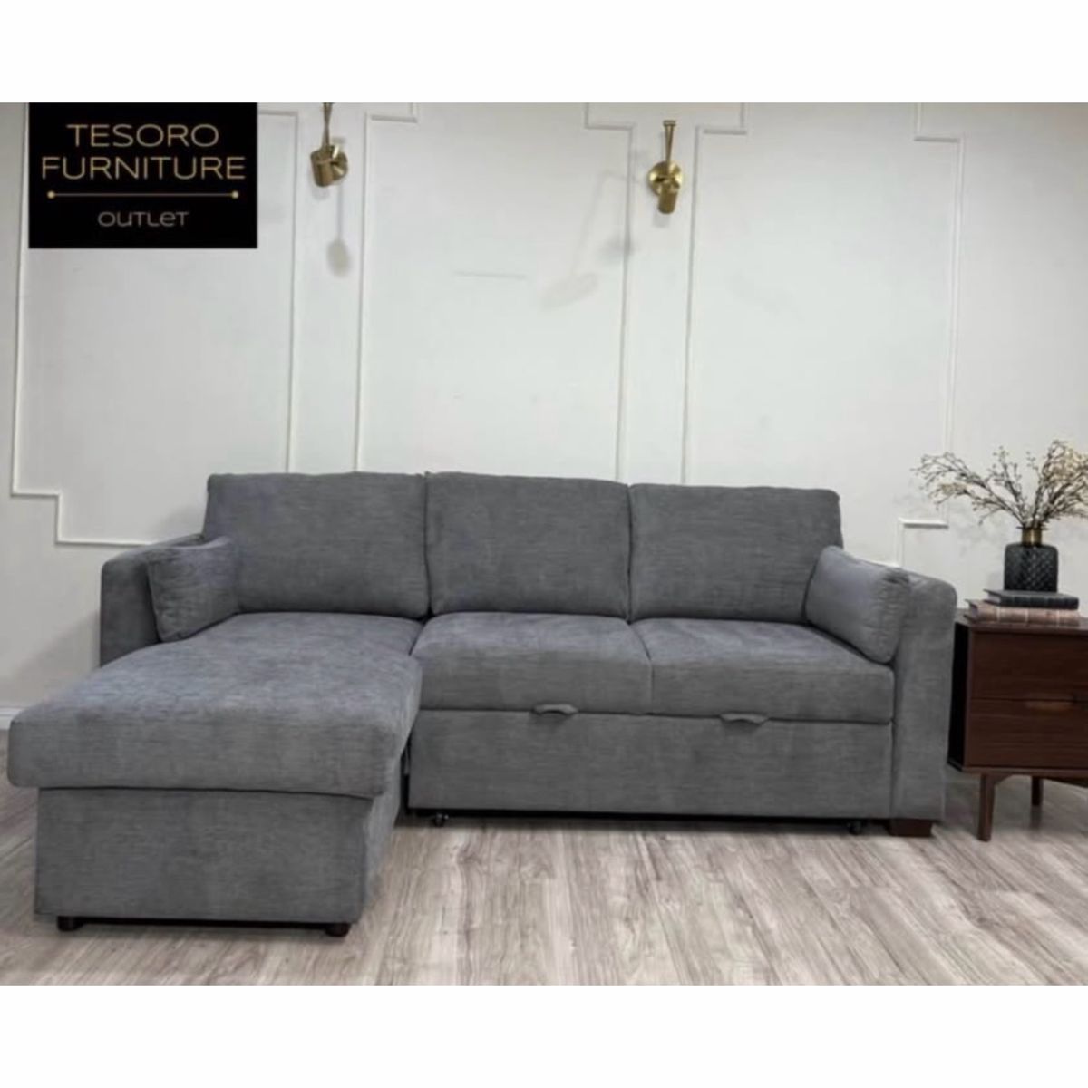 CODDLE LUKE SECTIONAL SOFA BED WITH STORAGE WE OFFER DELIVERY