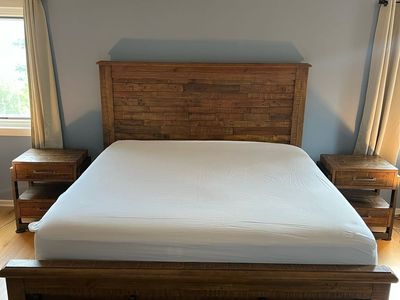 August Haven King Bedroom Set (5-Piece) — $10,000+ New — Premium Solid Wood — $2,200 OBO