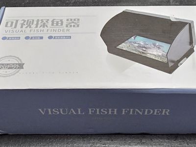 Visual Fish Finder Fishing Camera Sensor Chip Pole Mounted Battery USB-C