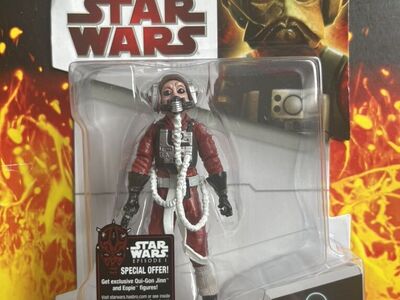 Star Wars Legacy Collection Nien Nunb B-Wing Pilot
