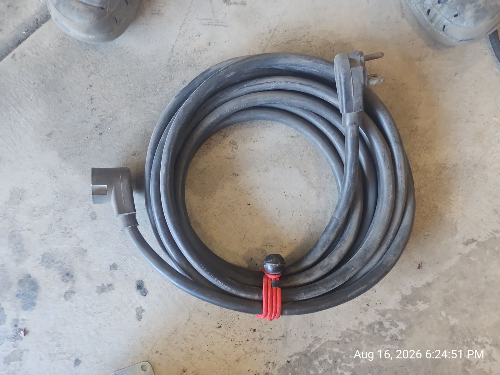 Heavy Duty 30 Amp 10-3 STW Dryer Power Extension Cord 30 Amperes