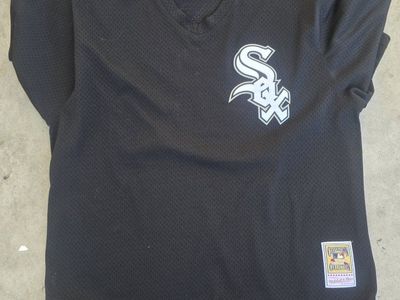 Mitchell & Ness Cooperstown Collection Chicago White Sox #8 Jersey - Black, Size XXL