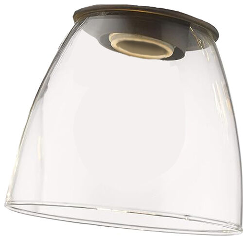Set of 3 Clear Glass Vanity Light Replacement Shades
