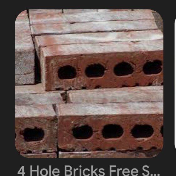 Free-I'm looking for 4 or 5 hole Bricks