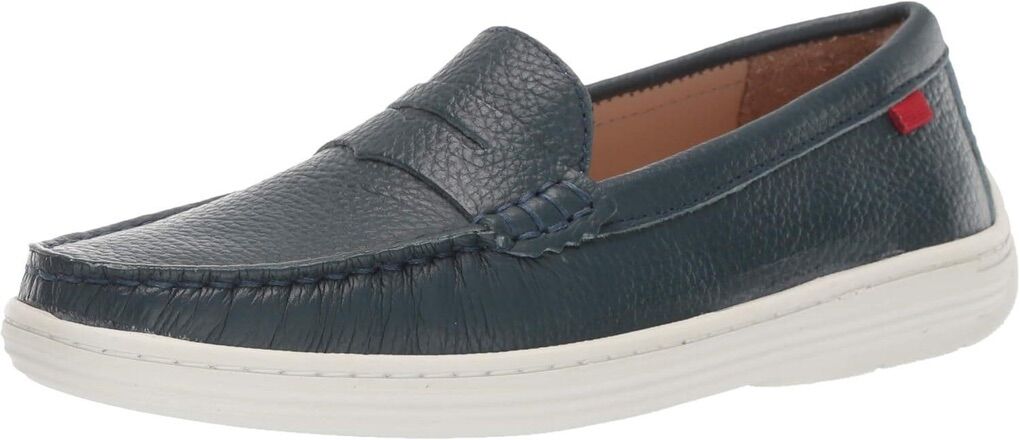4.5 Kids Leather Slip On Loafer Marc Joseph