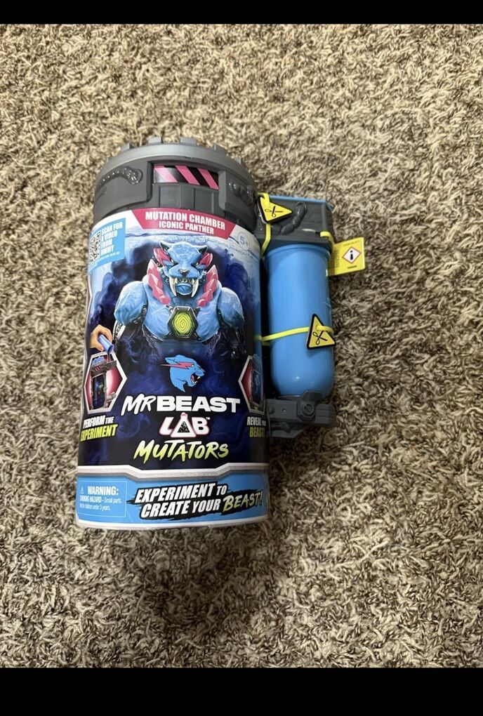 MrBeast Lab Mutators Iconic Panther Action Figure