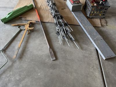 Misc. fencing equipment and supplies