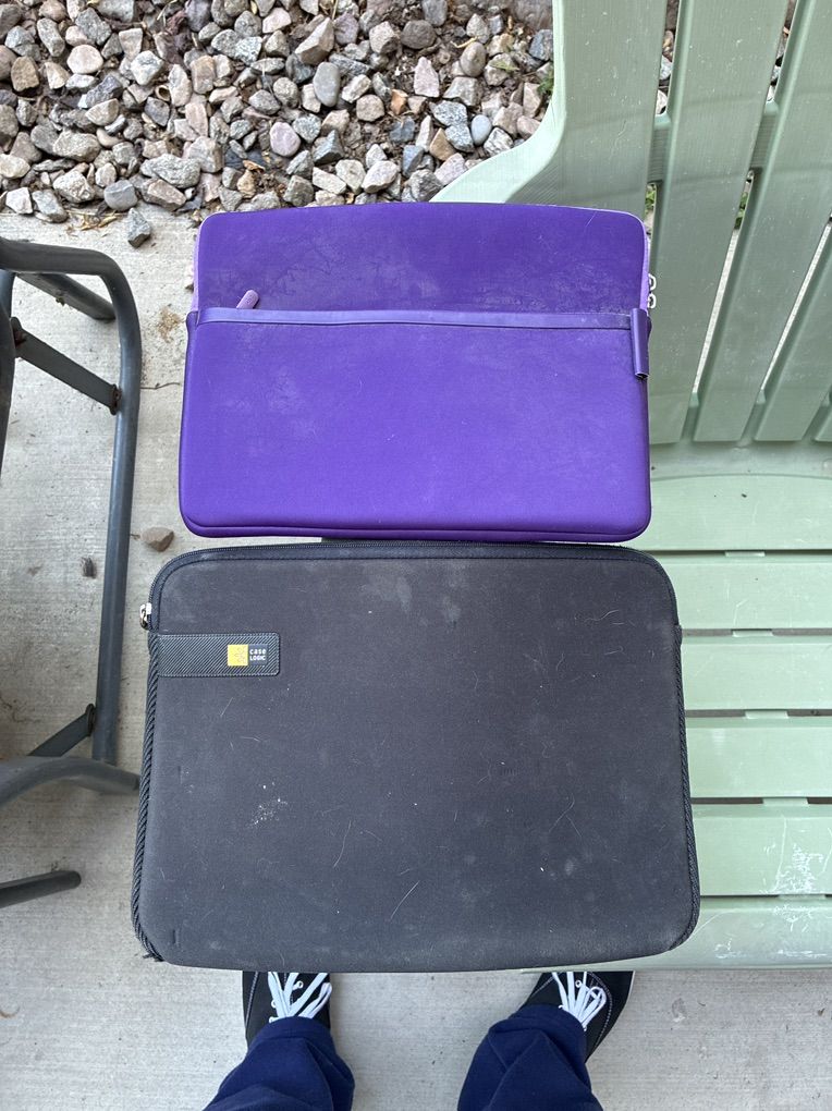 Two Laptop Cases Holders