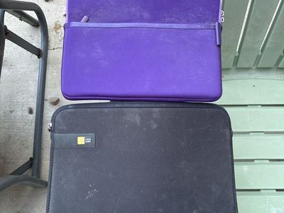 Two Laptop Cases Holders