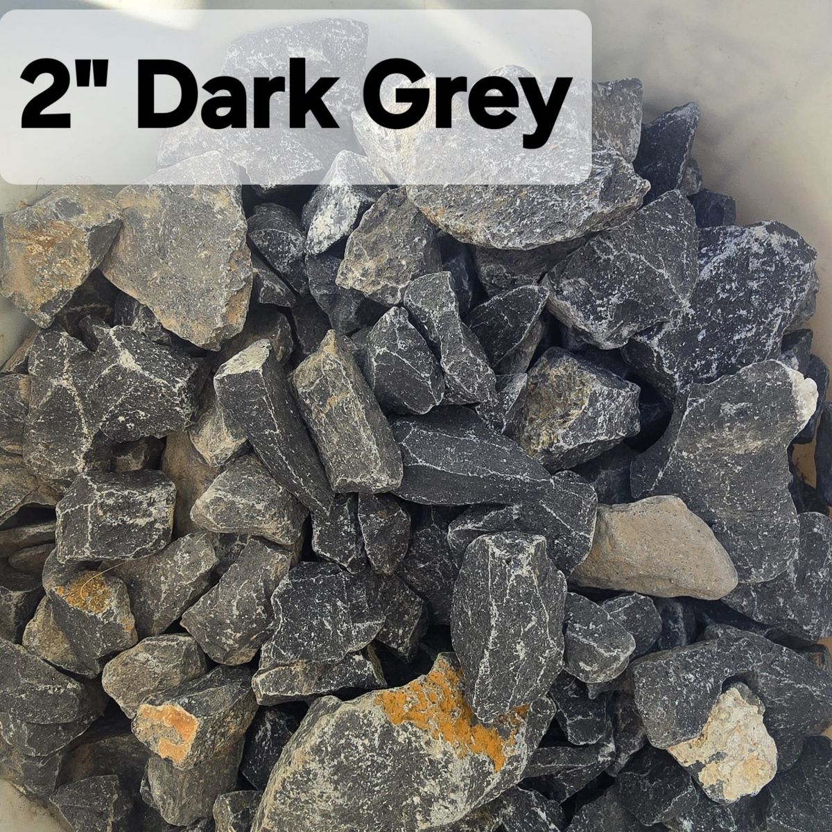 DECORATIVE GRAVEL- 1 INCH - 1.5 AND 2-4 INCH AVAILABLE