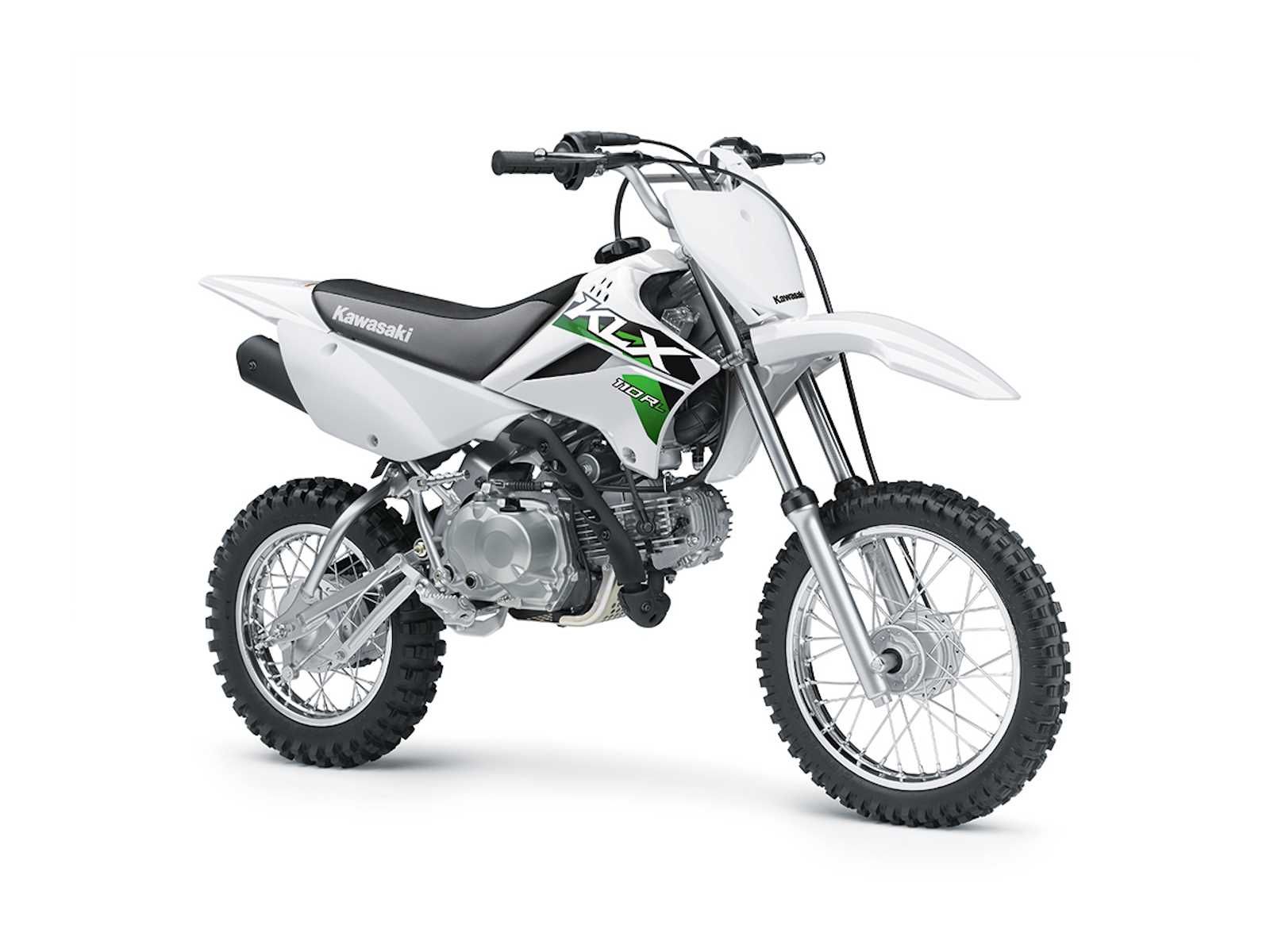 2026 Kawasaki KLX 110R L Bright White - W00954