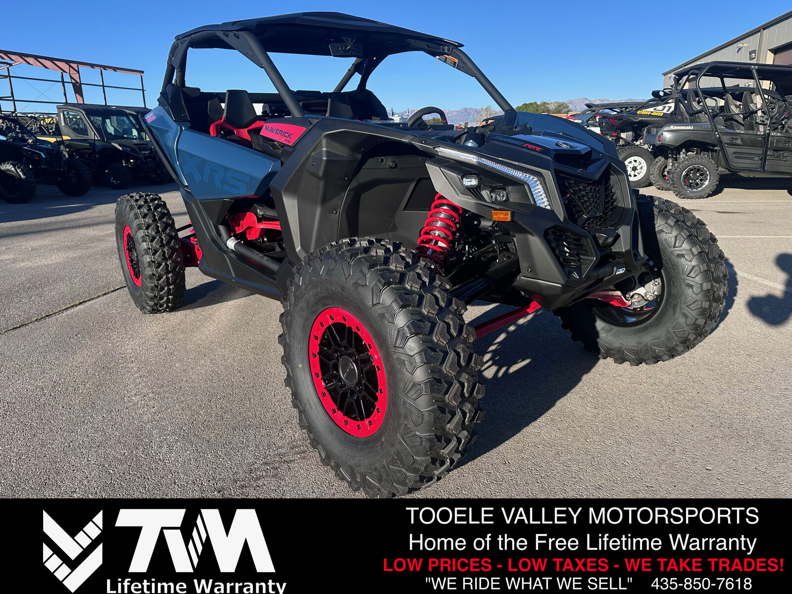 FREE LIFETIME WARRANTY! 2026 CAN-AM MAVERICK X3 XRS TURBO RR SMART-SHOX