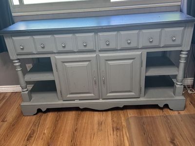 Beautiful Wood Credenza Buffet Shelf Storage