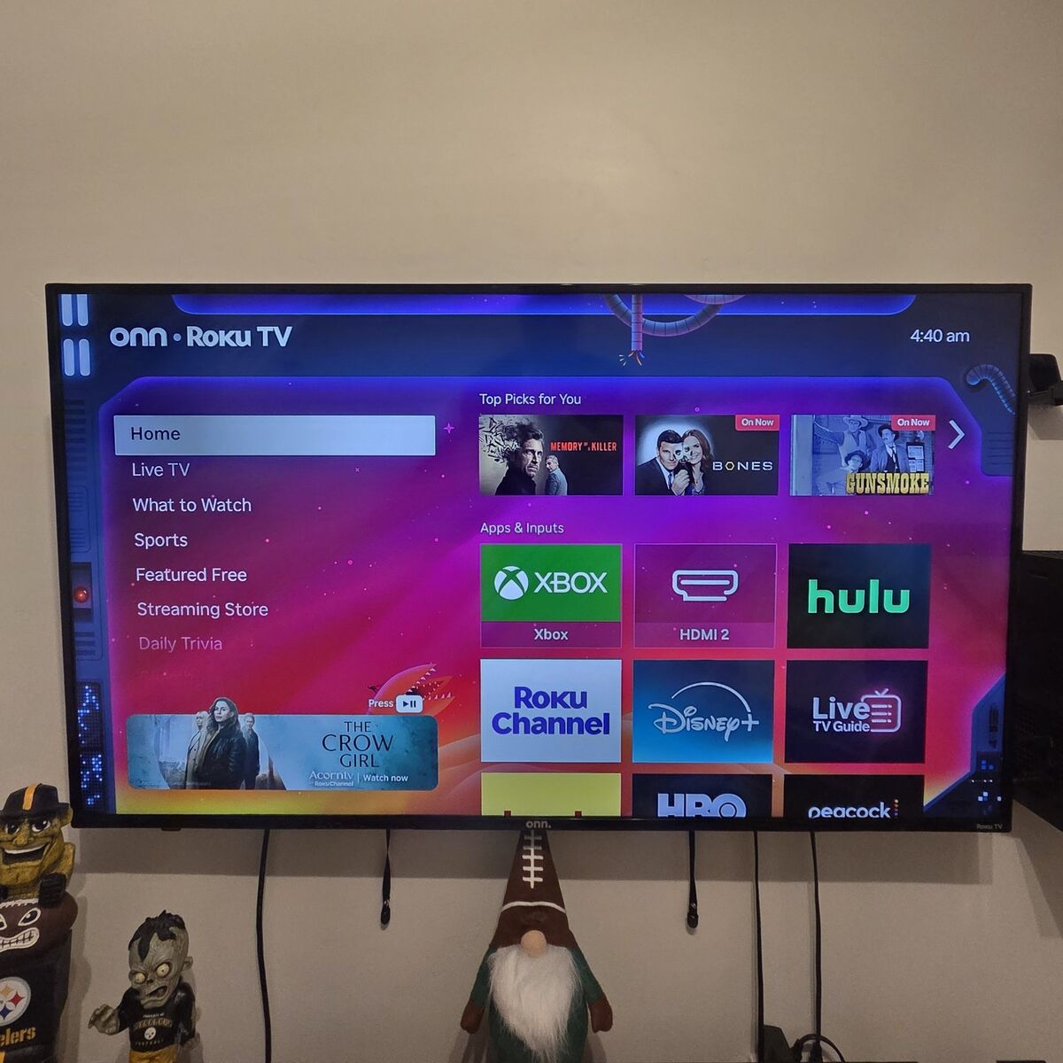 50" 4k TV