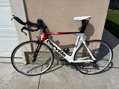 2008 Cervelo P2C 56cm Time Trial/Triathlon Bike