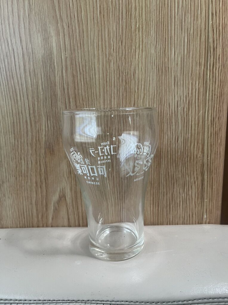 Six Vintage Coke Glasses