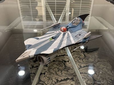 Starwars Clonewars Anakins Azure Angel Jedi starfighter