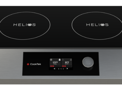 Cooktek Commercial Induction MagnaWave Helios Dual-Hob Heavy-Duty Cooktop