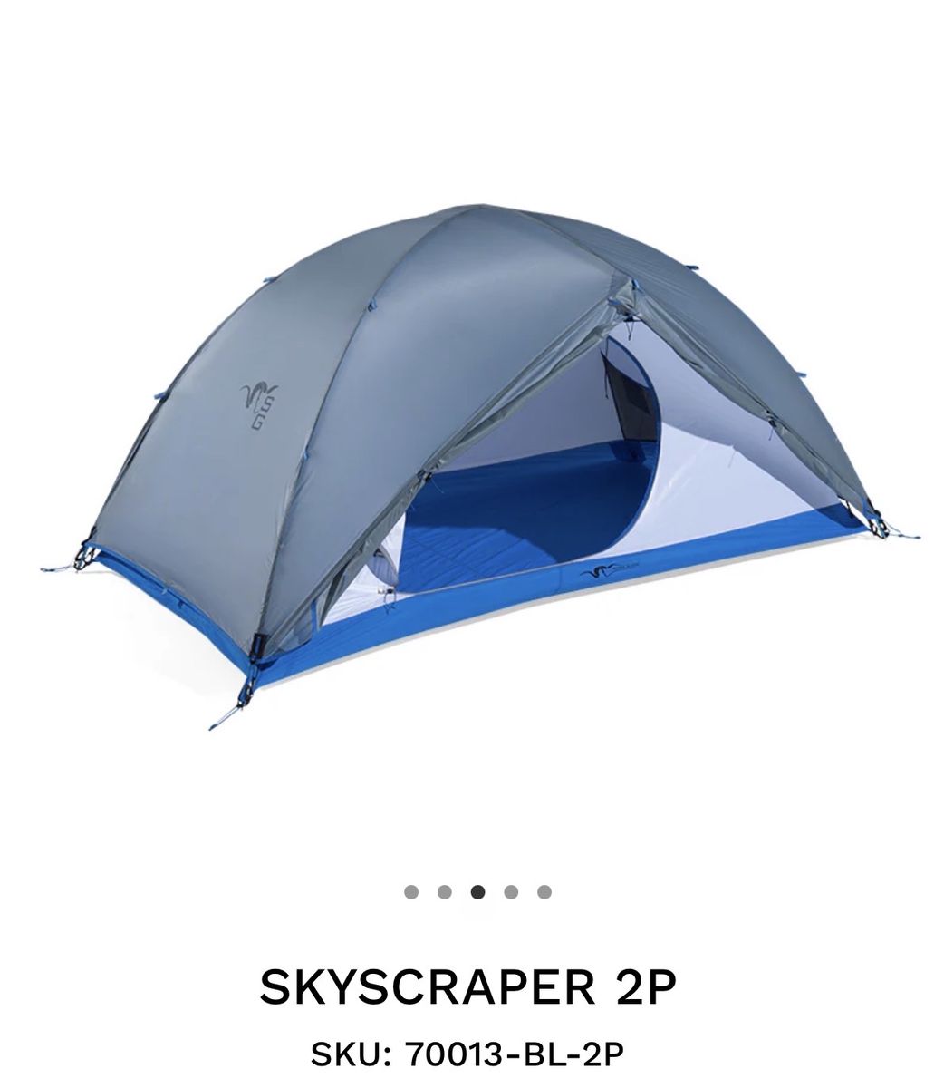 Stone glacier skyscraper 2p Tent