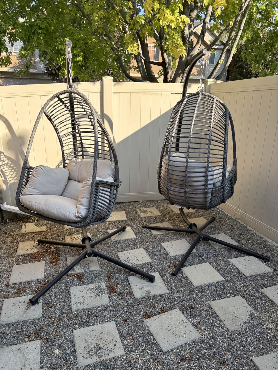 Two Egg Chairs