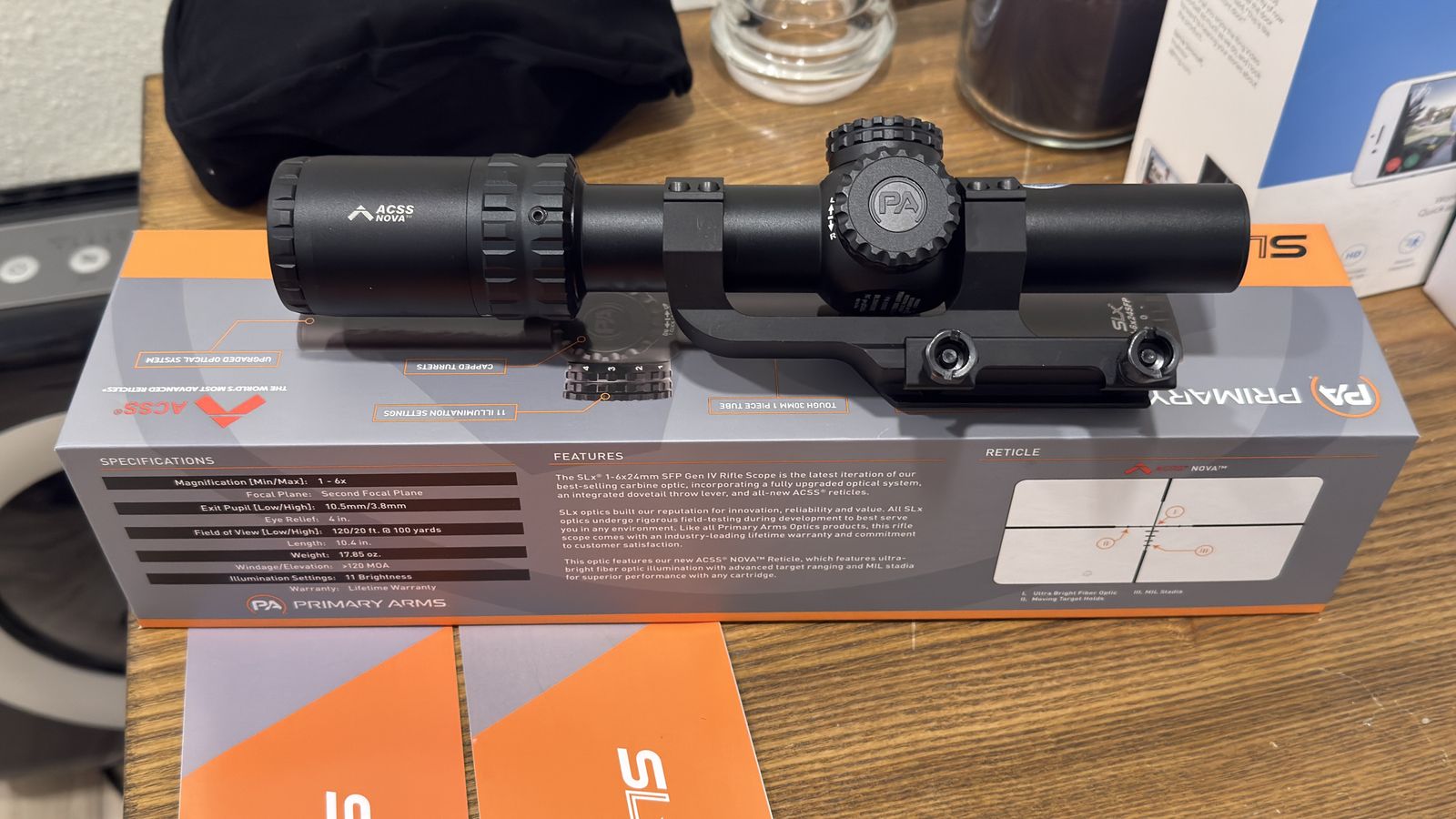 Primary Arms SLx 1-6x24 SFP ACSS