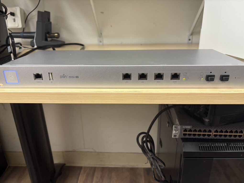 Unifi Ubiquity Security Gateway Firewall