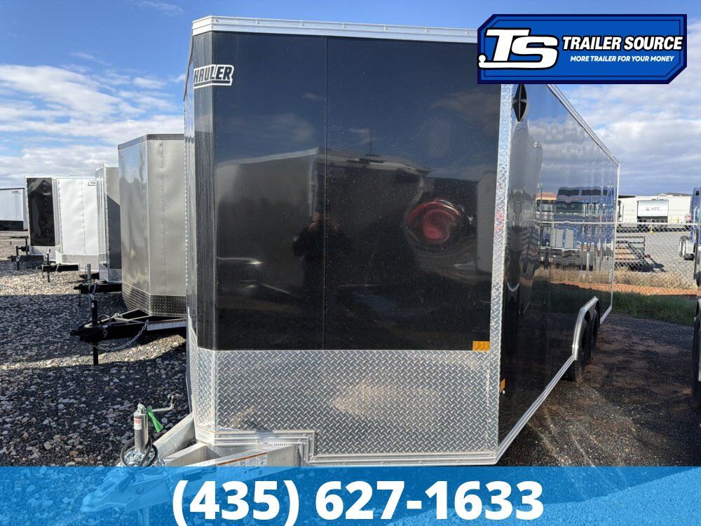 8.5x20 Alcom Aluminum EZ Hauler XLT Trailer - 7'0" Interior - 7K GVWR -