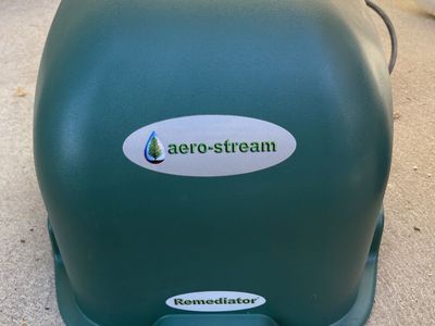 Aero-Stream Compressor/Air Pump for Aerobic Treatment for Septic or Seepage Pit